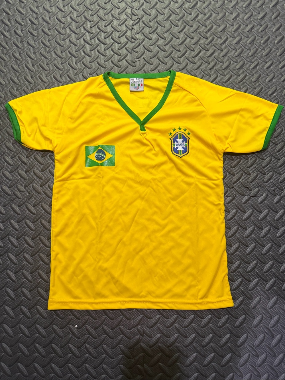 Brazil National Team Kids Soccer Jersey